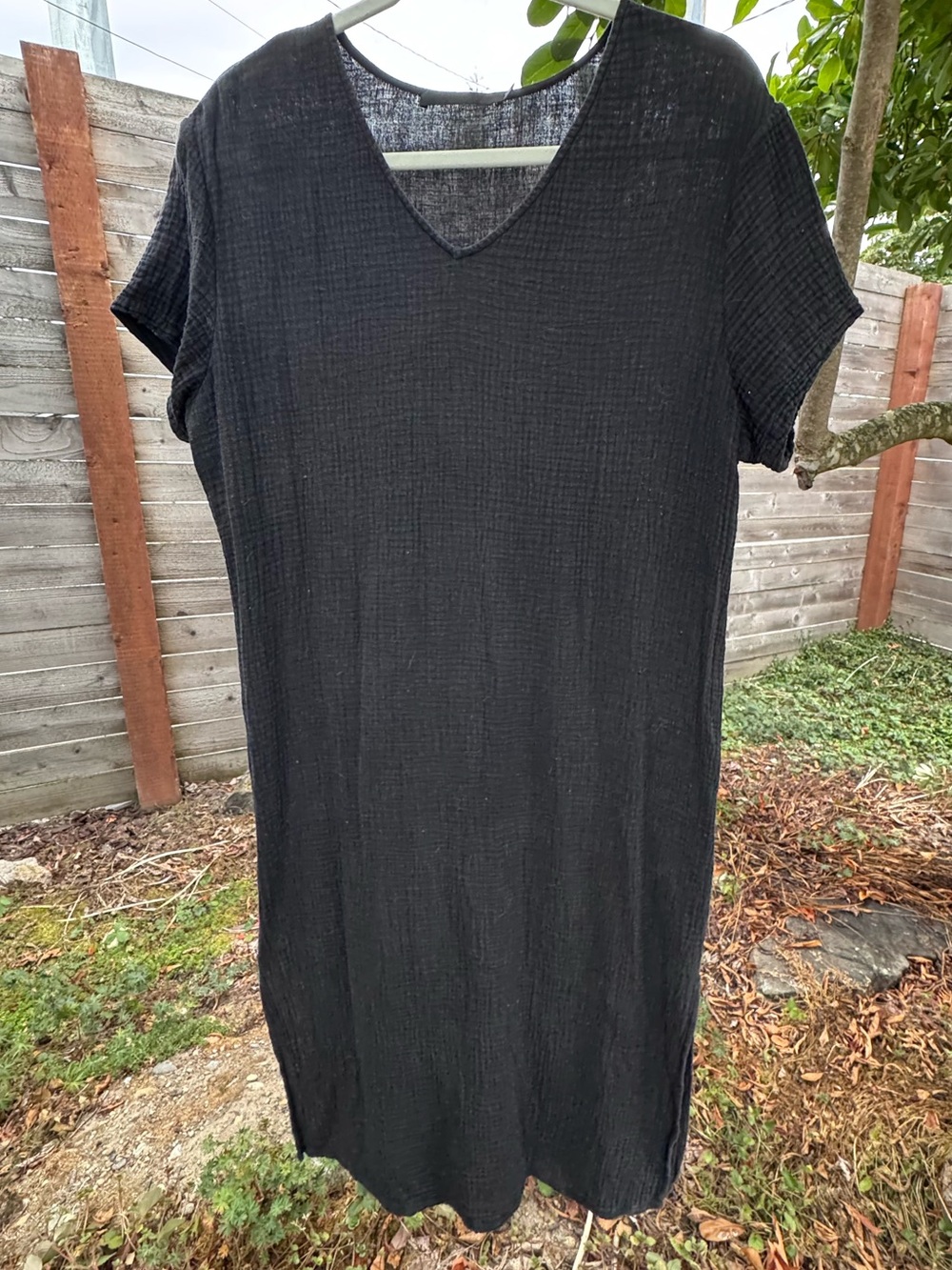 Jenni Kayne Black Caftan Dress M